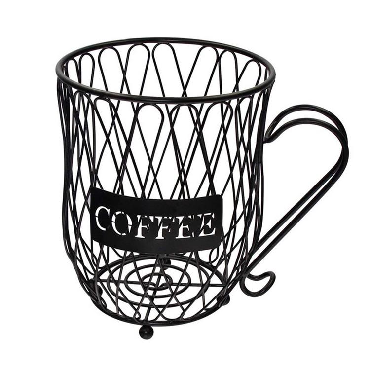 Multiple pod racks espresso kitchen storage tools iron capsule rack bar supplies coffee storage basket