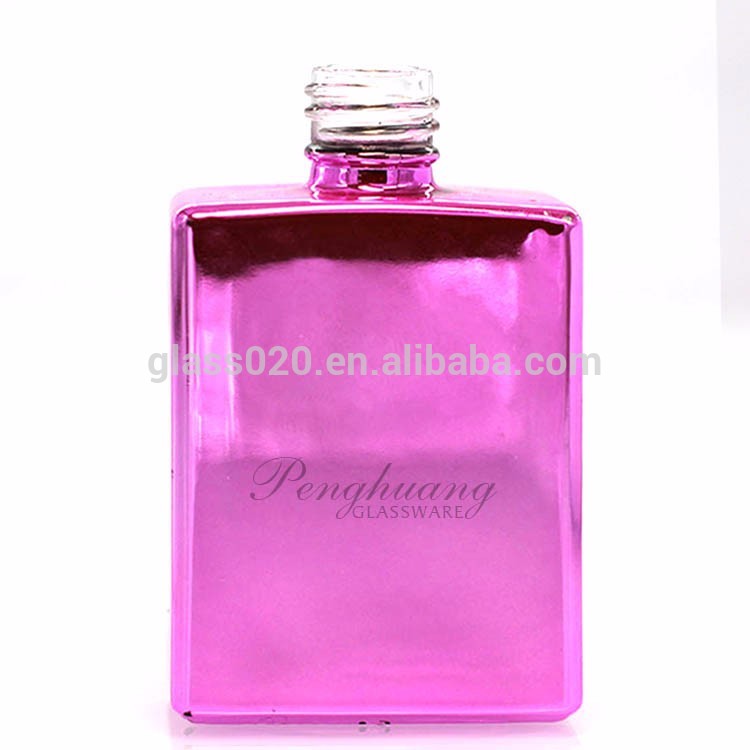 N-1010 11ml shiny uv coating gel nail polish squared bottle with gold metallic cap