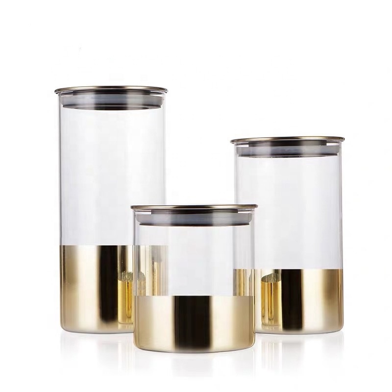 NEW Borosilicate Glass Jars with Quality Assurance Glass Food Container