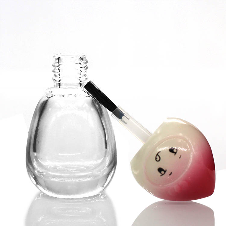 Nail Gel Bottle Factory Wholesale N205 10ml 7ml Empty Nail Polish Bottles With Brush