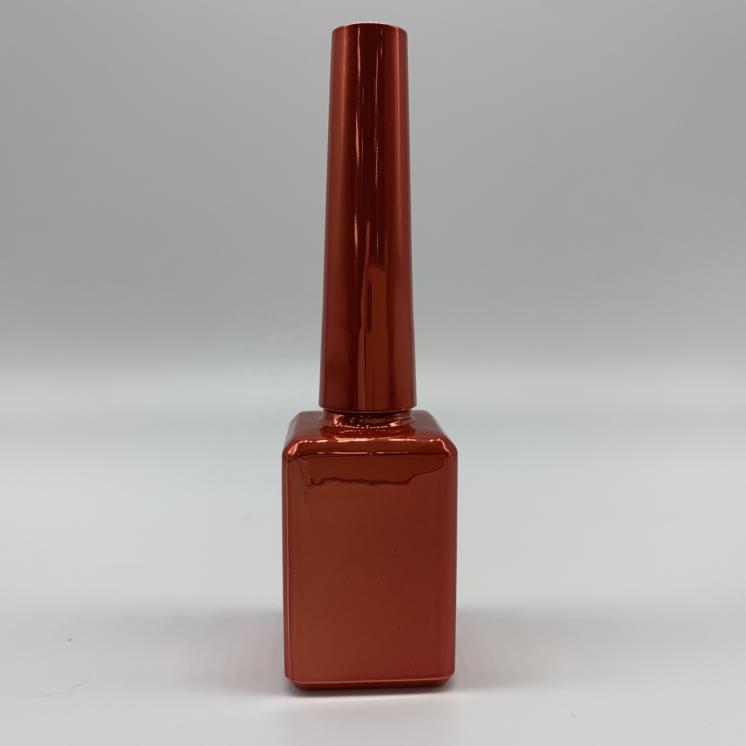 Nail Polish Bottle With Crown Cap Square Luxury