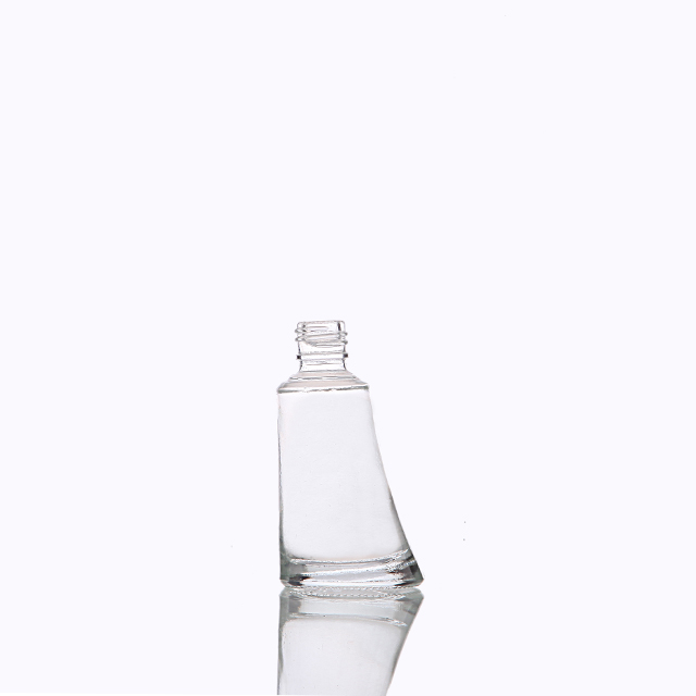 Nail polish glass bottle