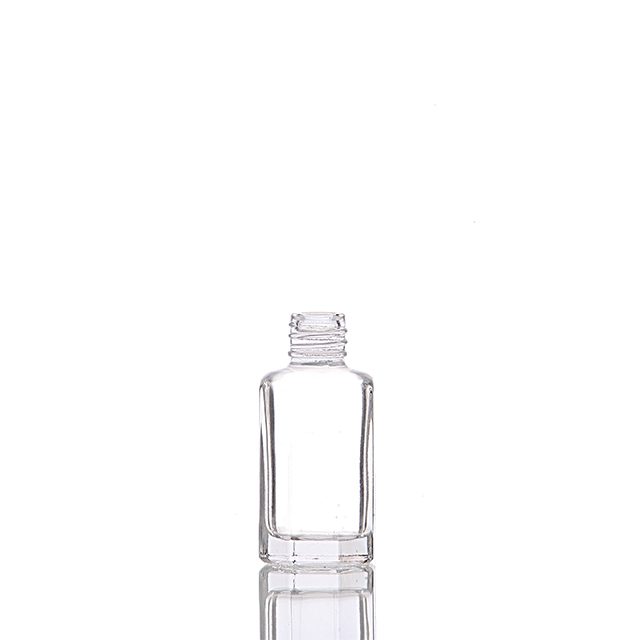 Nail polish glass bottle