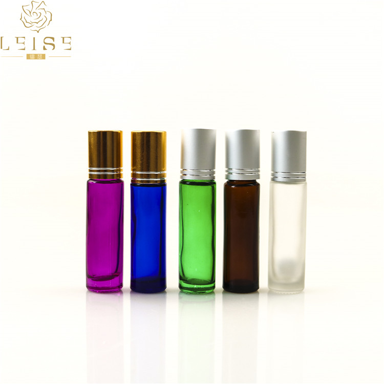 Natural 5ml 10ml 15ml bamboo roll on bottle cosmetic oil real bamboo glass roller bottle with bamboo cap metal roller ball