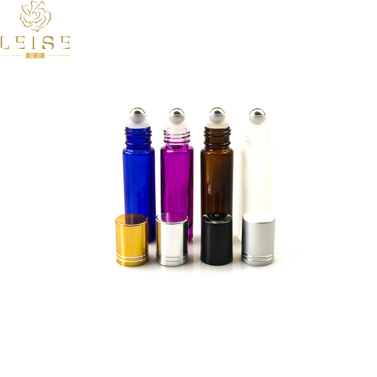 Natural 5ml 10ml 15ml bamboo roll on bottle cosmetic oil real bamboo glass roller bottle with bamboo cap metal roller ball