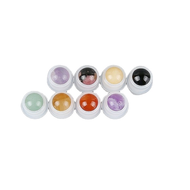 Natural Gemstone Roller Ball for 10ml Essential Oil Roll on Bottle