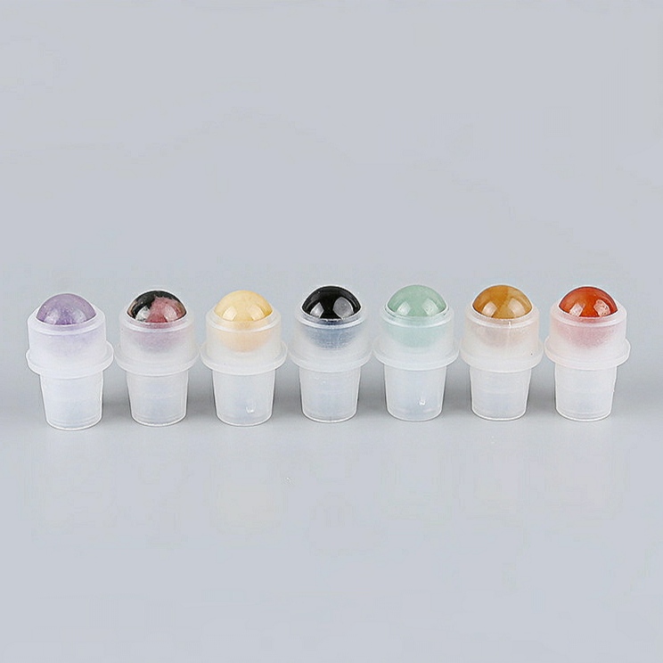 Natural Gemstone Roller Ball for 10ml Essential Oil Roll on Bottle