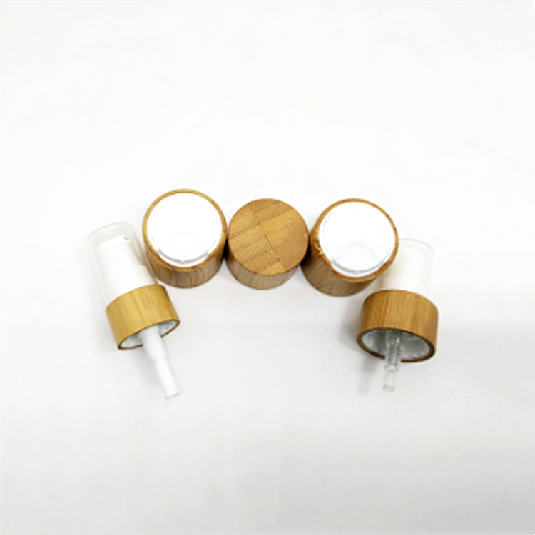 Nature Wooden Screw Cap Bamboo Glass Jar and Bottle for Cosmetic Packaging 15g 30g 30ml