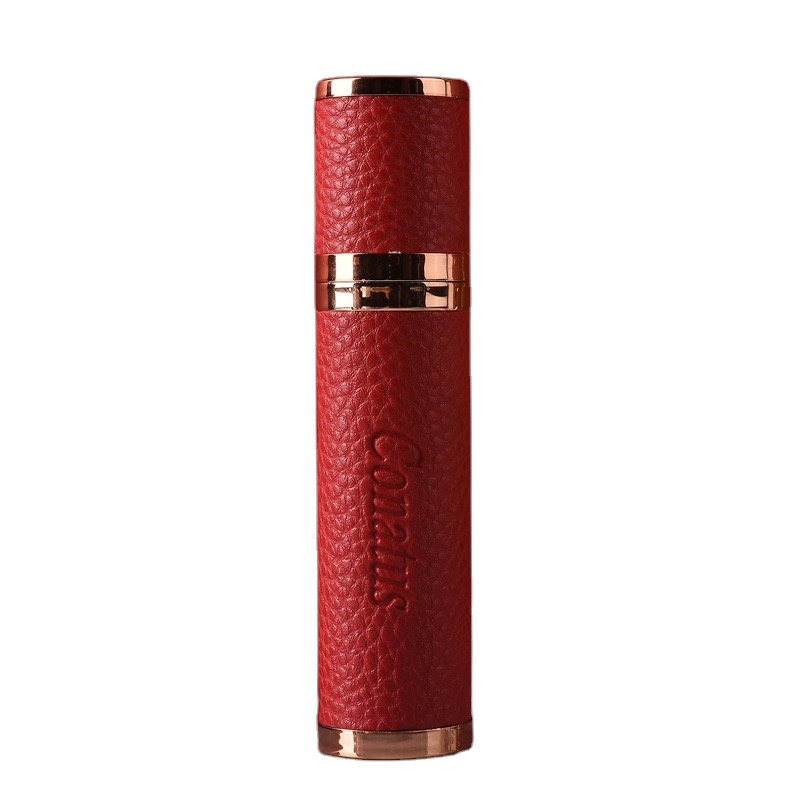 Network burst models leather perfume bottle, 10ml perfume bottle, perfume bottle customized LOGO