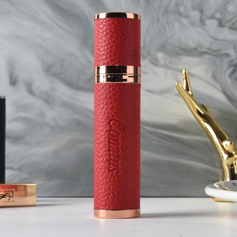 Network burst models leather perfume bottle, 10ml perfume bottle, perfume bottle customized LOGO