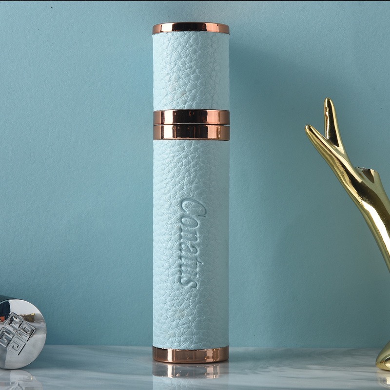 Network burst models leather perfume bottle, 10ml perfume bottle, perfume bottle customized LOGO