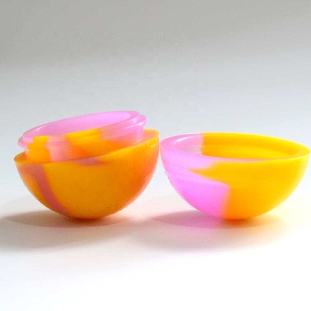 New 2020 mixed color glass jar weed packaging jar CBD oil cream concentrate container weed jar essential oil containers