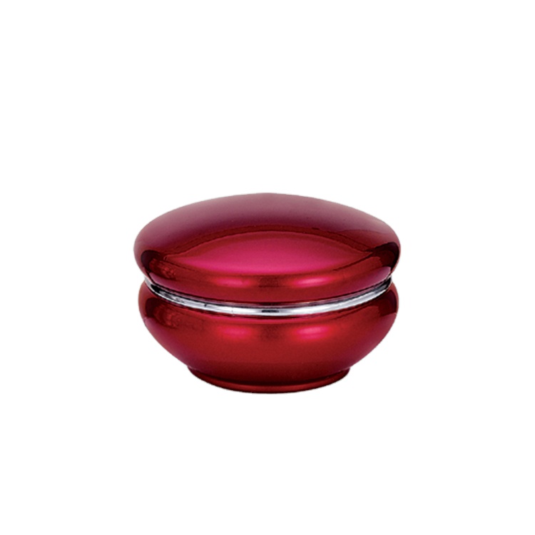 New 20g Red Plastic Empty Jar Makeup Face Cream Container Cosmetic Durable Packing Travel Bottle