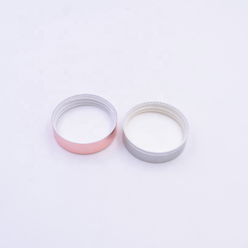 New 30 ml white raw material personal skin care face cream cosmetic packing glass jar with black screw plastic smooth lid