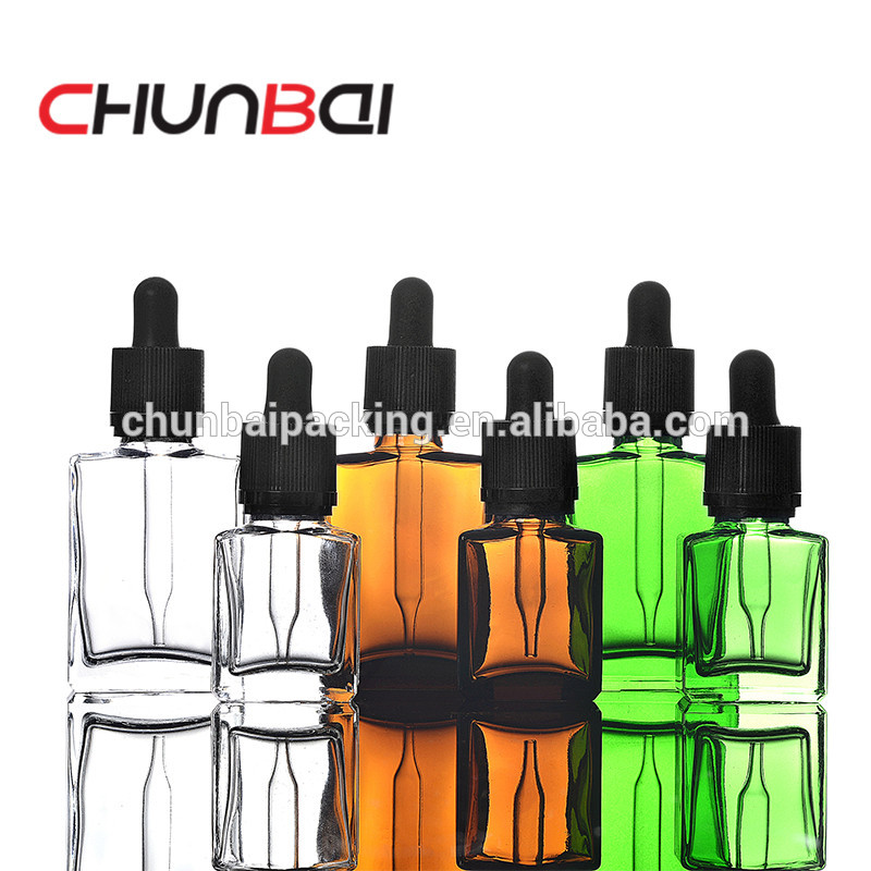New 30ml 60ml 120m skull shape glass dropper bottle for e-juice e-Liquid Bottles