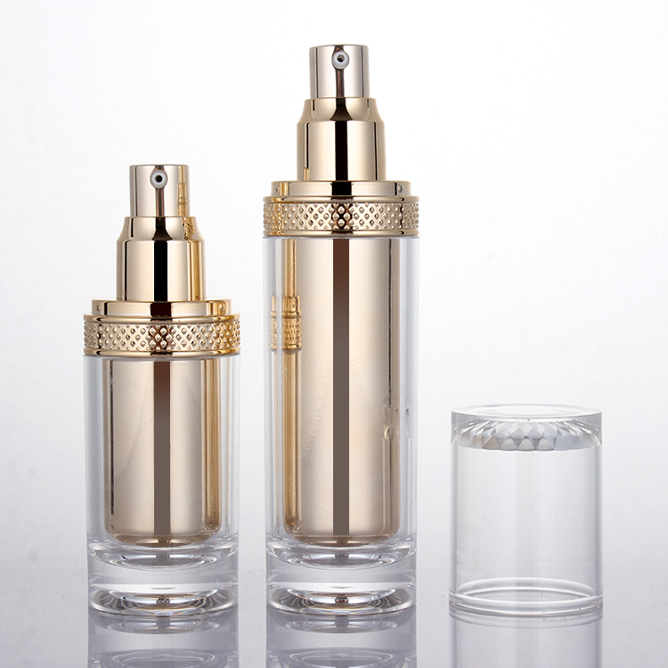 New Acrylic Cosmetic Bottle Set Press Lotion Skin Care Products Packaging