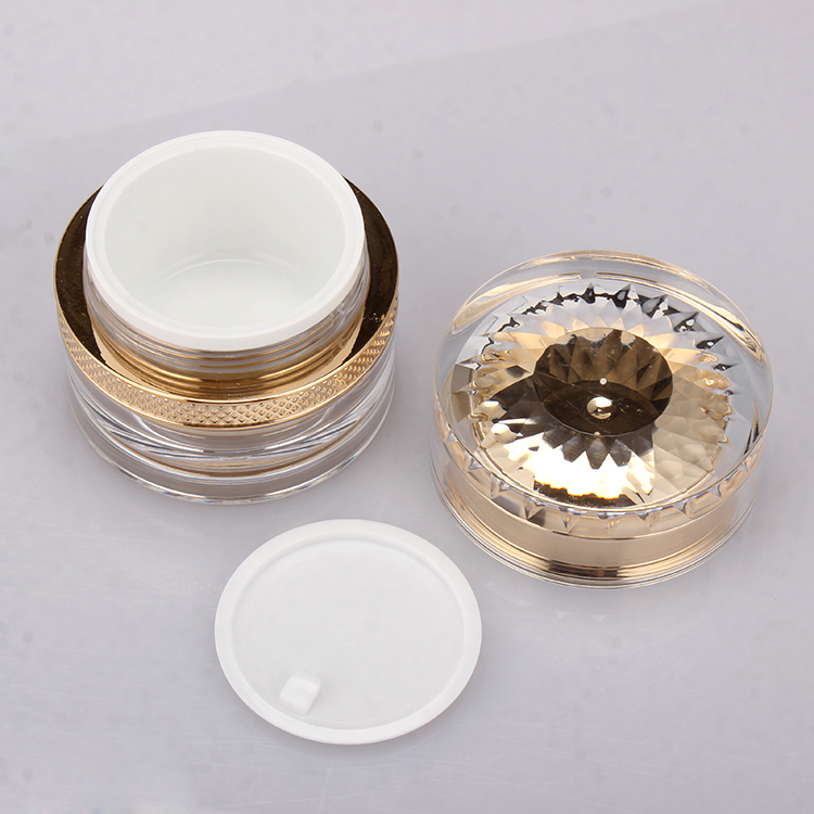 New Acrylic Cosmetic Bottle Set Press Lotion Skin Care Products Packaging