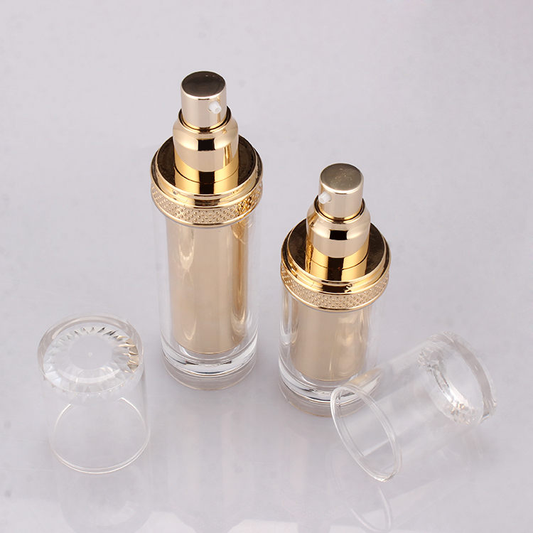 New Acrylic Cosmetic Bottle Set Press Lotion Skin Care Products Packaging