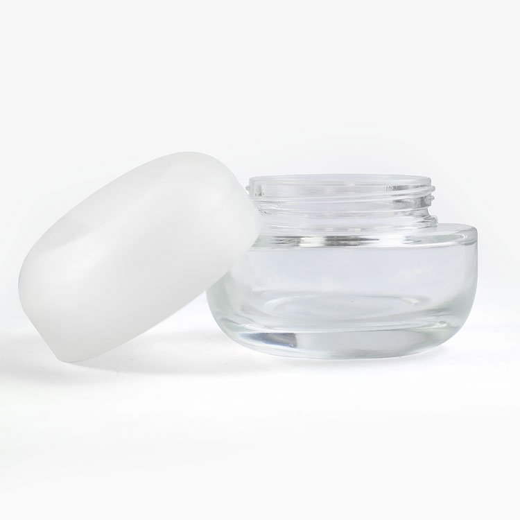 New Arch Glass Jar smell proof Container 1oz clear glass arch bottles weed packaging jar OEM and CUSTOM concentrate jars