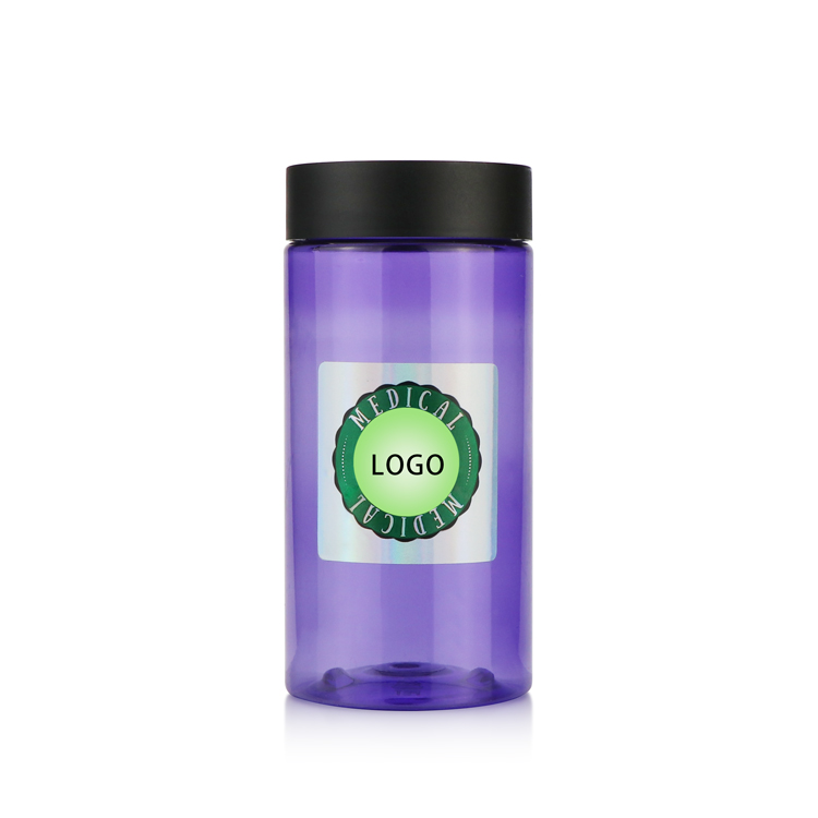 New Arrival 50ml 90ml 250ml Smell Proof jar Plastic Child Resistant Herb Weed Jar With Lid