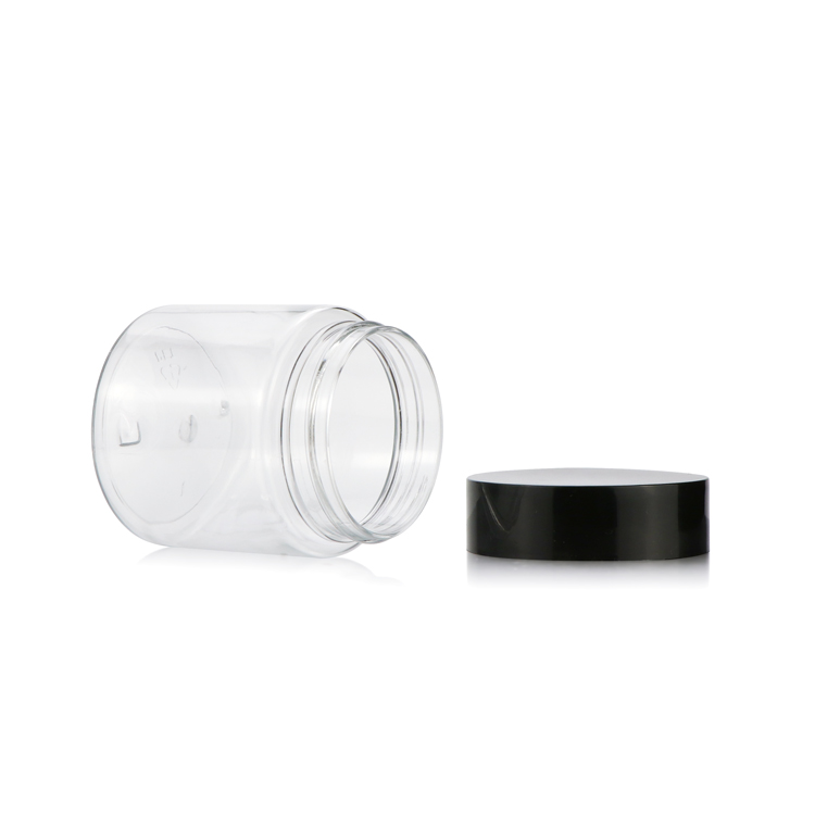 New Arrival 50ml 90ml 250ml Smell Proof jar Plastic Child Resistant Herb Weed Jar With Lid