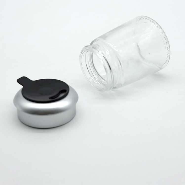 New Arrival 70ml Curry Glass Jar Mustard Seed Glass Bottle Jar Parsley Glass Jar Bottle for Condiments