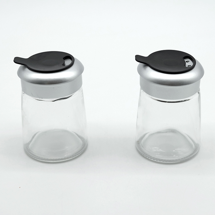 New Arrival 70ml Curry Glass Jar Mustard Seed Glass Bottle Jar Parsley Glass Jar Bottle for Condiments