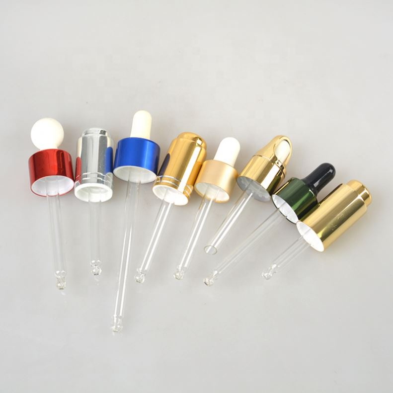 New Arrival Ambr Clear Glass Gold Dropper