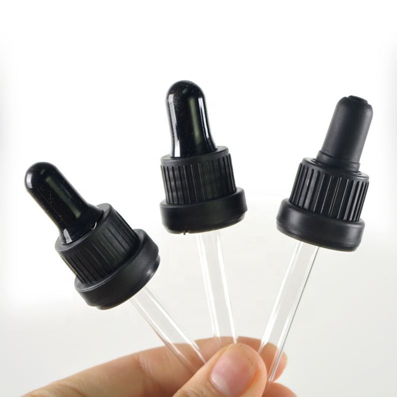 New Arrival Ambr Clear Glass Gold Dropper