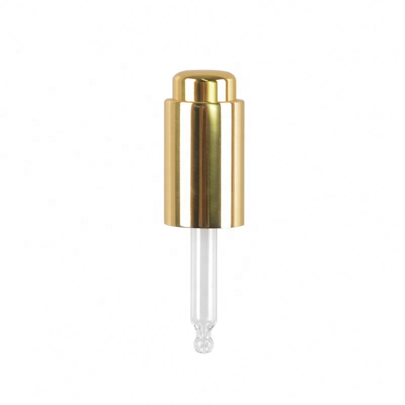 New Arrival Ambr Clear Glass Gold Dropper