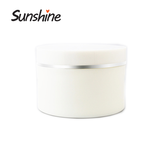 New Arrival Clear PP plastic 8oz 250g cosmetic jar for makeup