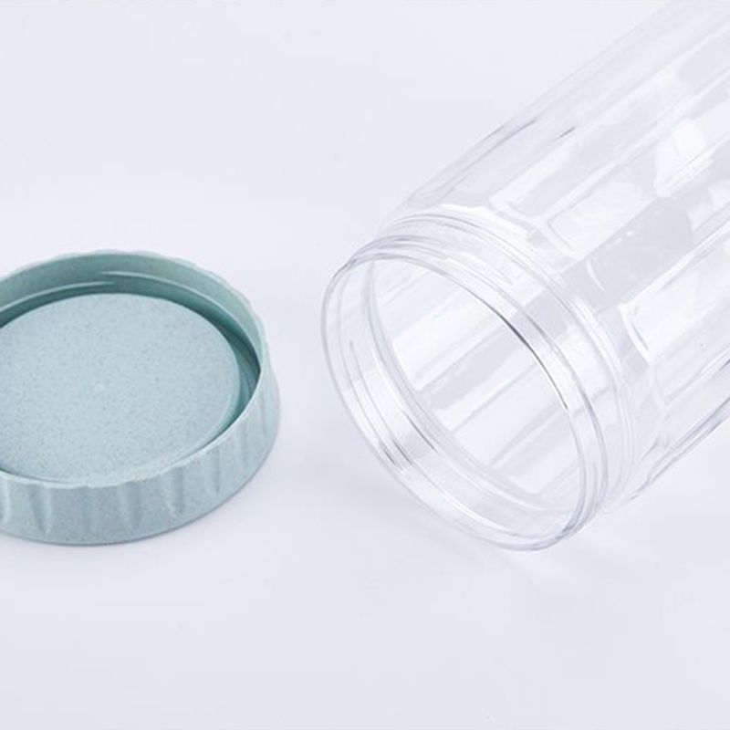 New Arrival Home Convenient Plastic Food Storage Jars With Lids