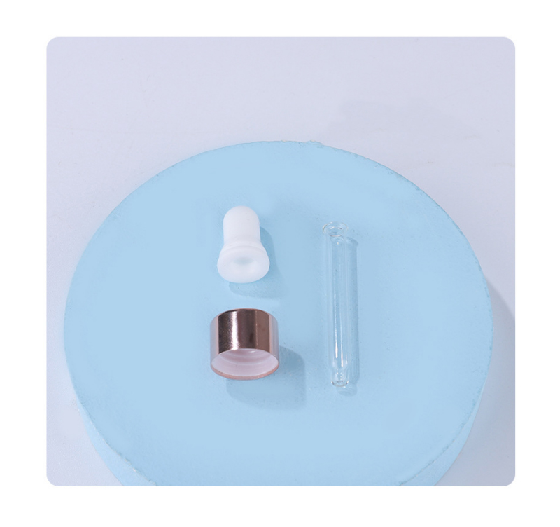 New Arrival Sample Pink Glass Bottle Essential Oil Dropper Bottle 1ml 2ml 3ml 5ml Customized Perfume Dropper Bottle