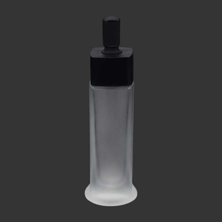 New Arrival stock products custom size square glass dropper serum bottle 30ml