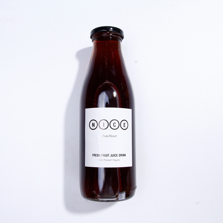 New Arriving Shape 750ml Glass Bottles With Metal Lid For Coconut Water/Milk