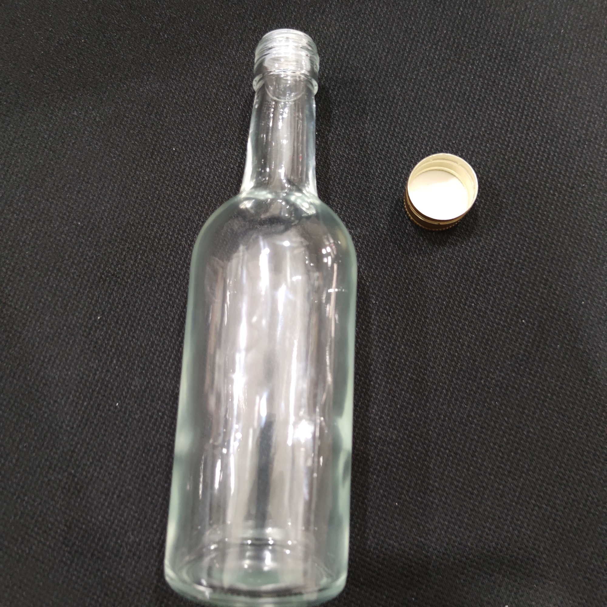 New Clear Wholesale Glass Beer Bottles 8oz 250ml Long Neck Beer Glass Bottle Customize Size For Factory