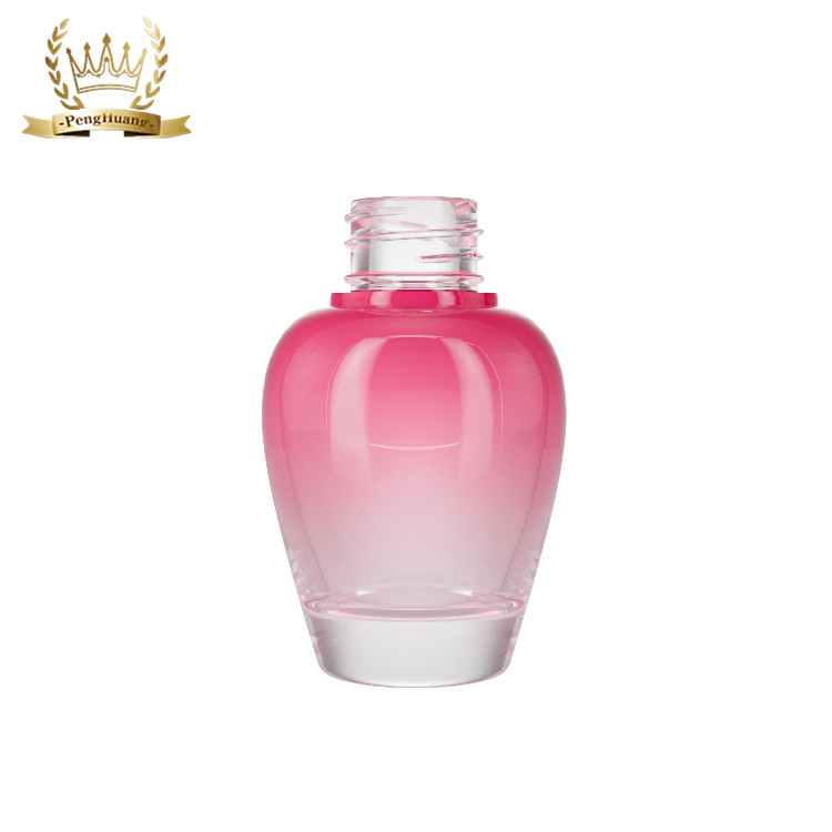 New Concept Cherry Shape Skin Care Containers Sets Gradient Cosmetic Glass Bottle and Jar