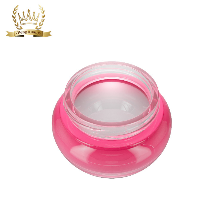 New Concept Cherry Shape Skin Care Containers Sets Gradient Cosmetic Glass Bottle and Jar