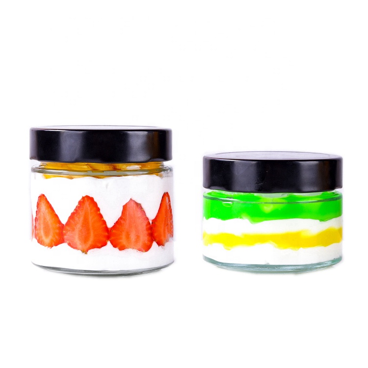 New Creative Glass Jars 500ML/750ML Canning Jars With Lids Ideal for Home Deco Canning Storing Regular Mouth Glass Storage Jar
