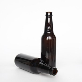 New Custom Amber Green Clear Glass Beer Bottle 330ML 500ML