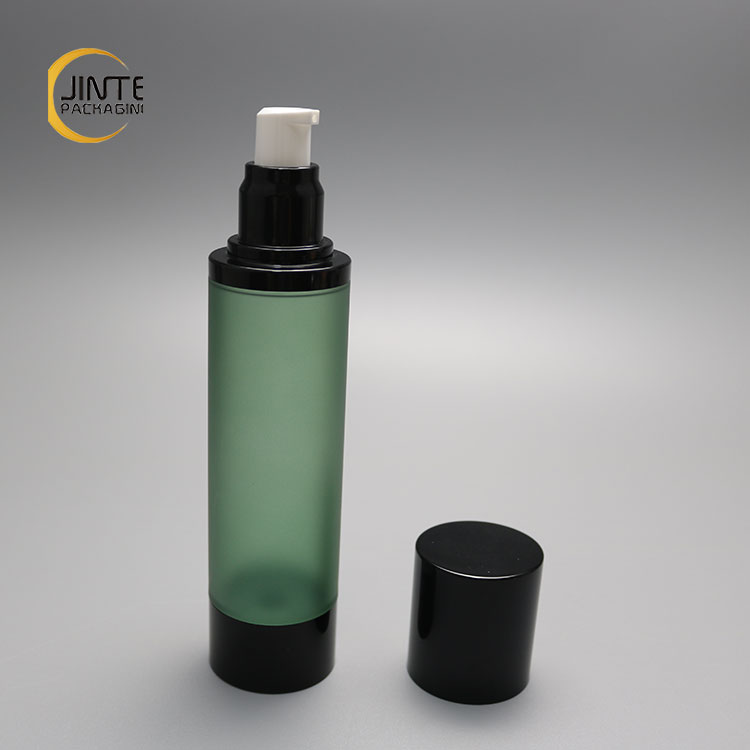 New Custom Color frosted green 10ml-120ml Airless Aluminum Spray Bottle for men perfume