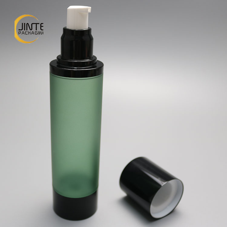 New Custom Color frosted green 10ml-120ml Airless Aluminum Spray Bottle for men perfume