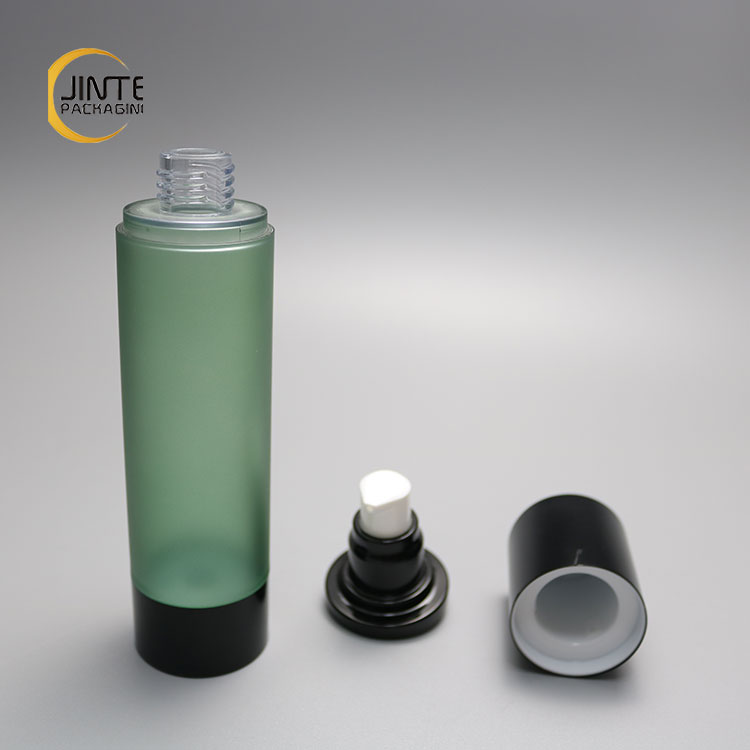 New Custom Color frosted green 10ml-120ml Airless Aluminum Spray Bottle for men perfume