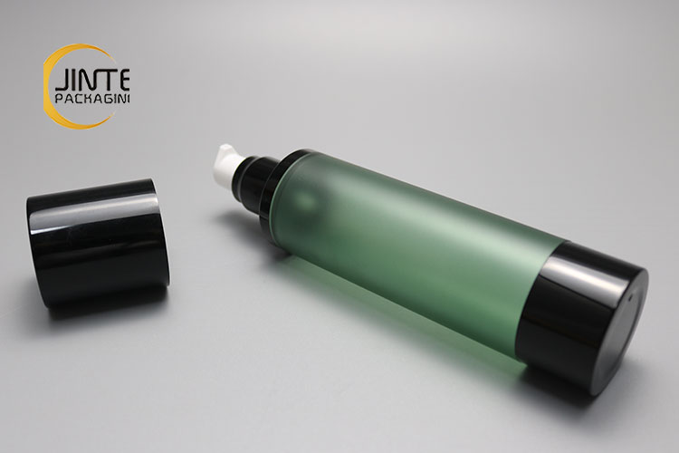 New Custom Color frosted green 10ml-120ml Airless Aluminum Spray Bottle for men perfume