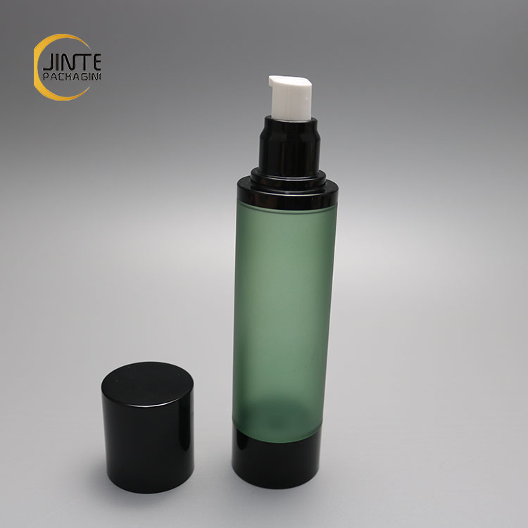 New Custom Color frosted green 10ml-120ml Airless Aluminum Spray Bottle for men perfume