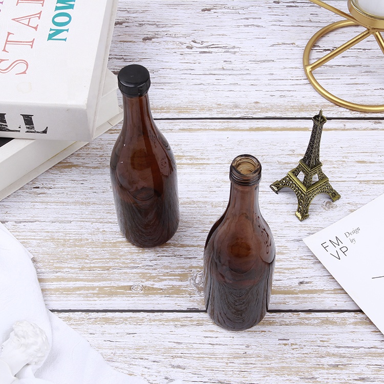 New Design 100ml Mini Empty Glass Bottles With Custom Lid For Champagne