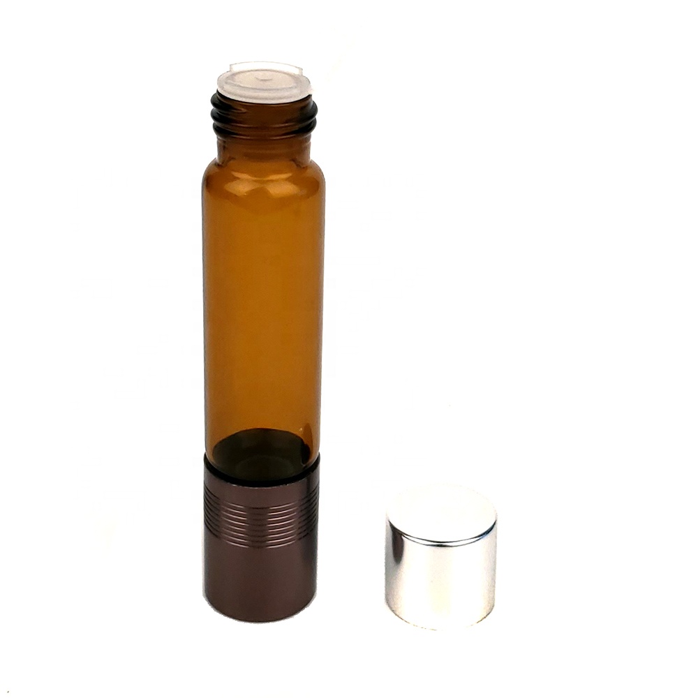 New Design 10ml Double Ended Roller Glass Bottles for Essential Oil