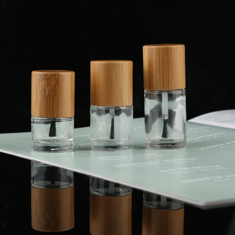 New Design 3ml 5ml 10ml Clear Empty Uv Gel Cosmetic Glass Nail Polish Bottle