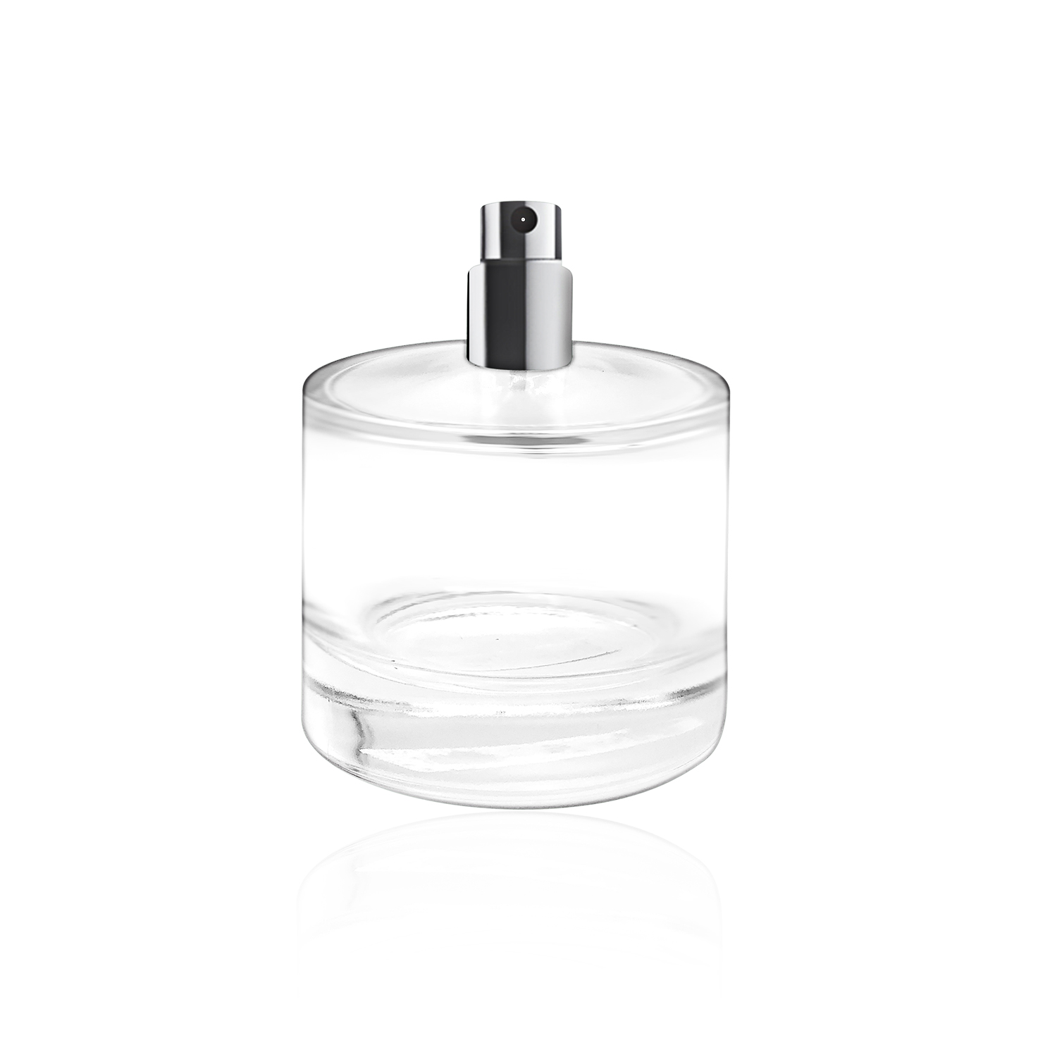 New Design 50ml 100ml Empty Glass Perfume Bottles for sprayer pump