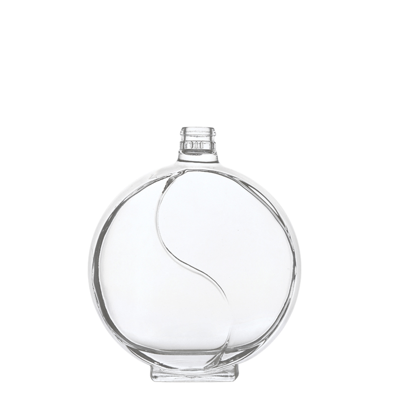 New Design 750ml XO glass bottle with glass cap